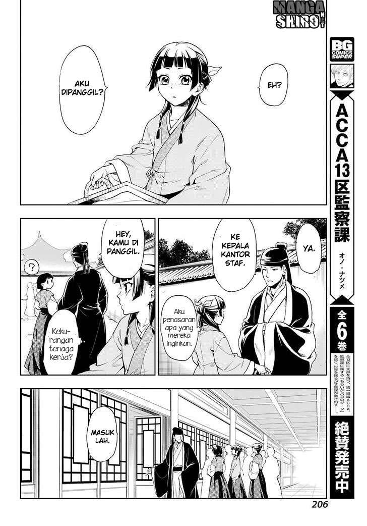 Kusuriya no Hitorigoto Chapter 1 Gambar 27