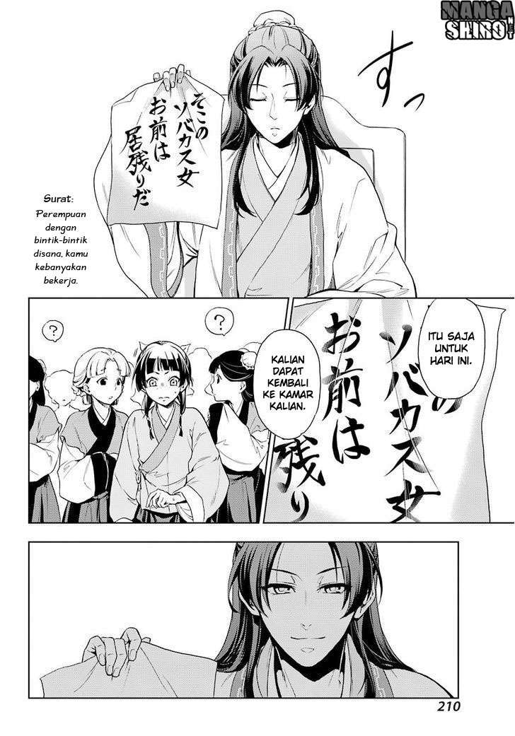 Kusuriya no Hitorigoto Chapter 1 Gambar 30