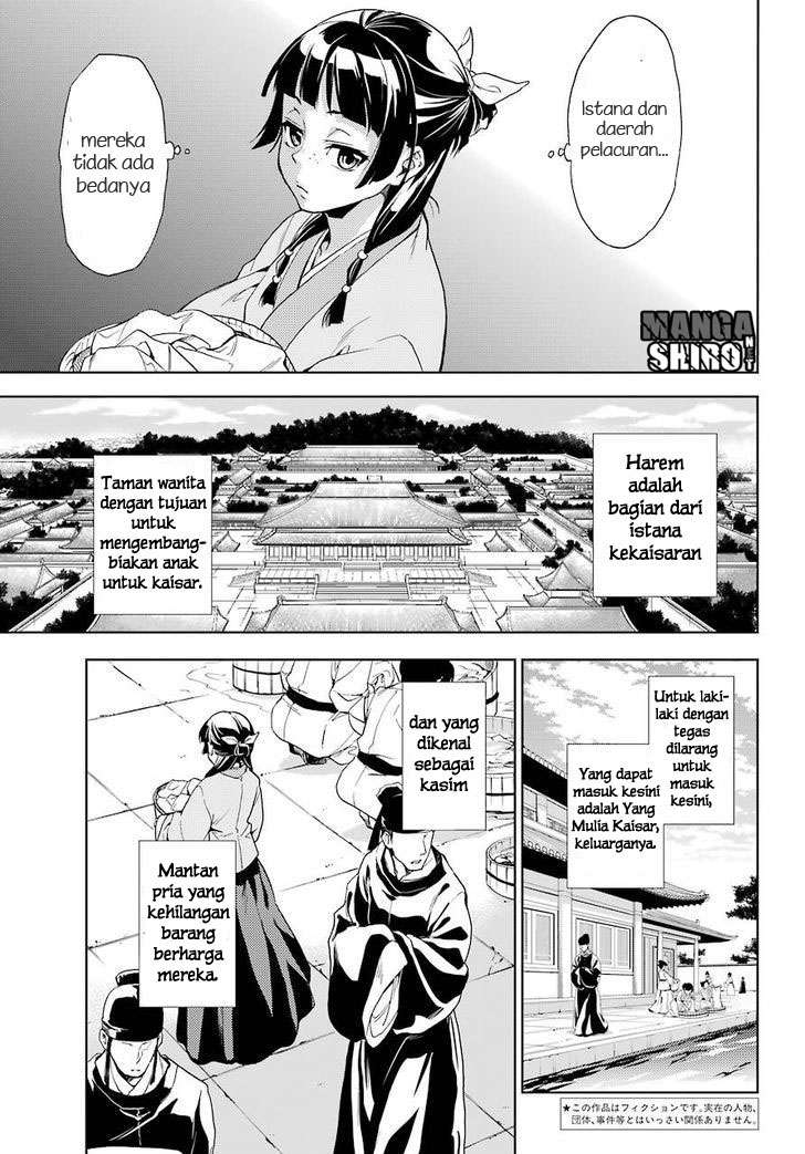 Kusuriya no Hitorigoto Chapter 1 Gambar 6