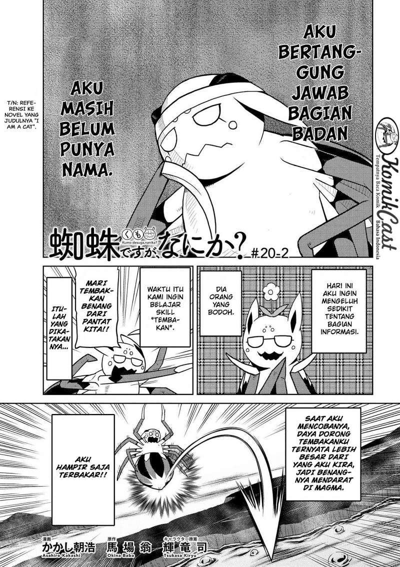 Baca Kumo desu ga, Nani ka? Chapter 20.2 Gambar 2