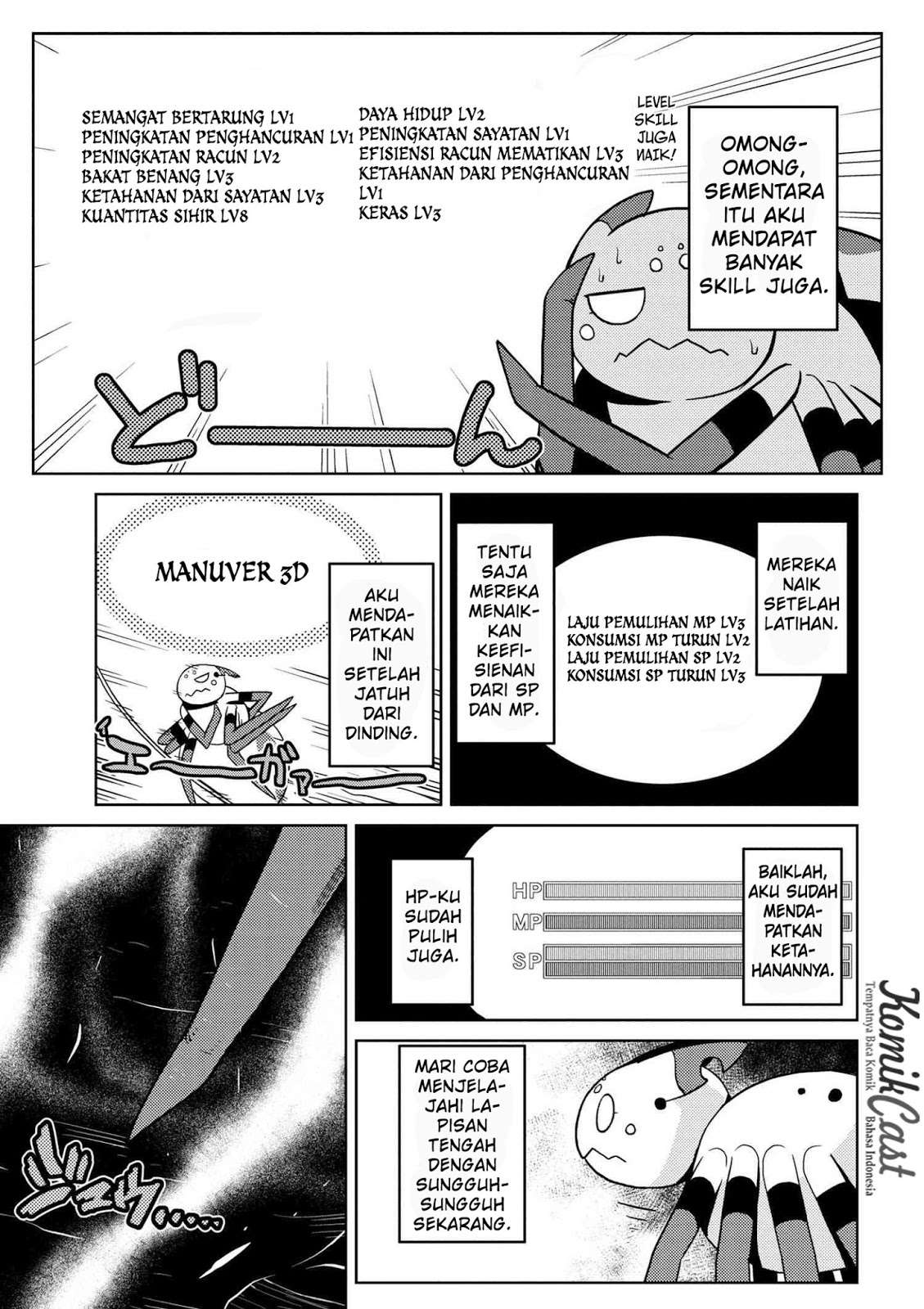 Kumo desu ga, Nani ka? Chapter 15.4 Gambar 8