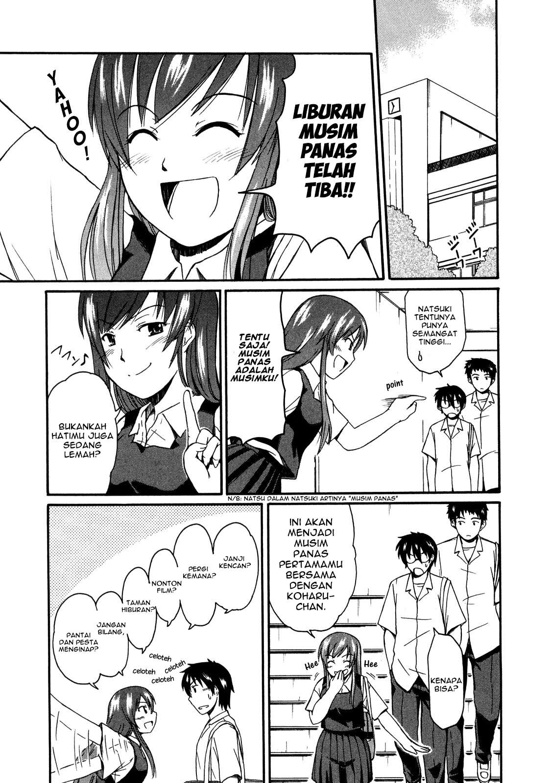 Koharu no Hibi Chapter 9 Gambar 10