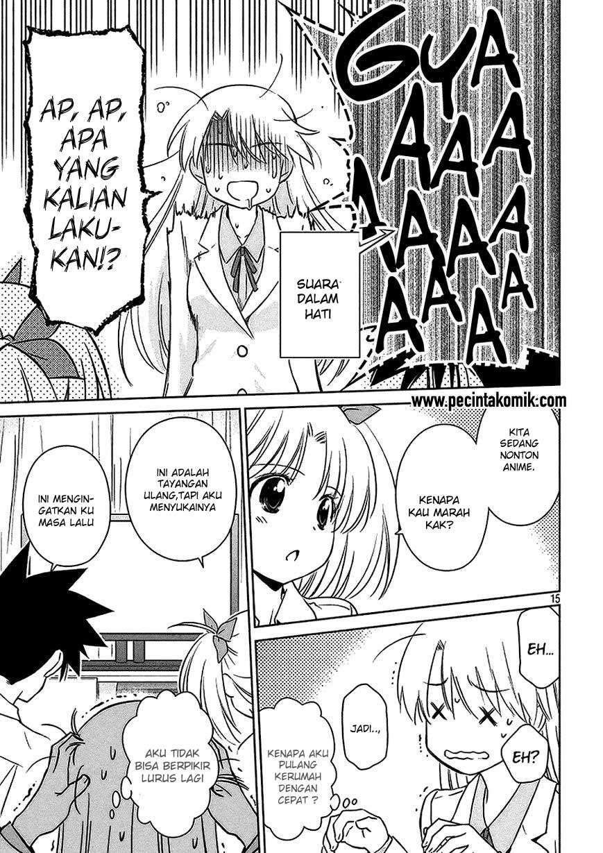 Kiss x Sis Chapter 102 Gambar 16
