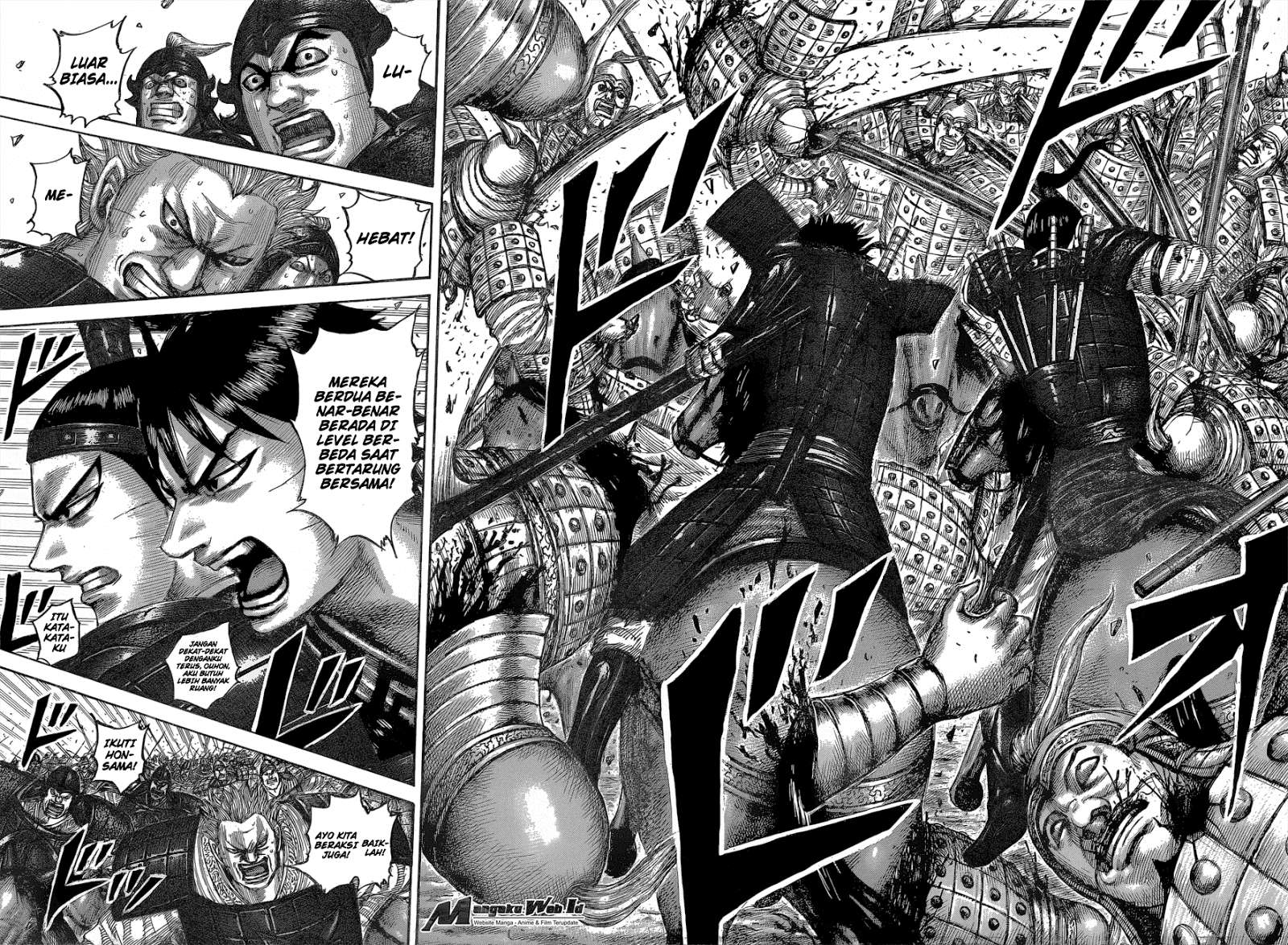 Kingdom Chapter 543 Gambar 7