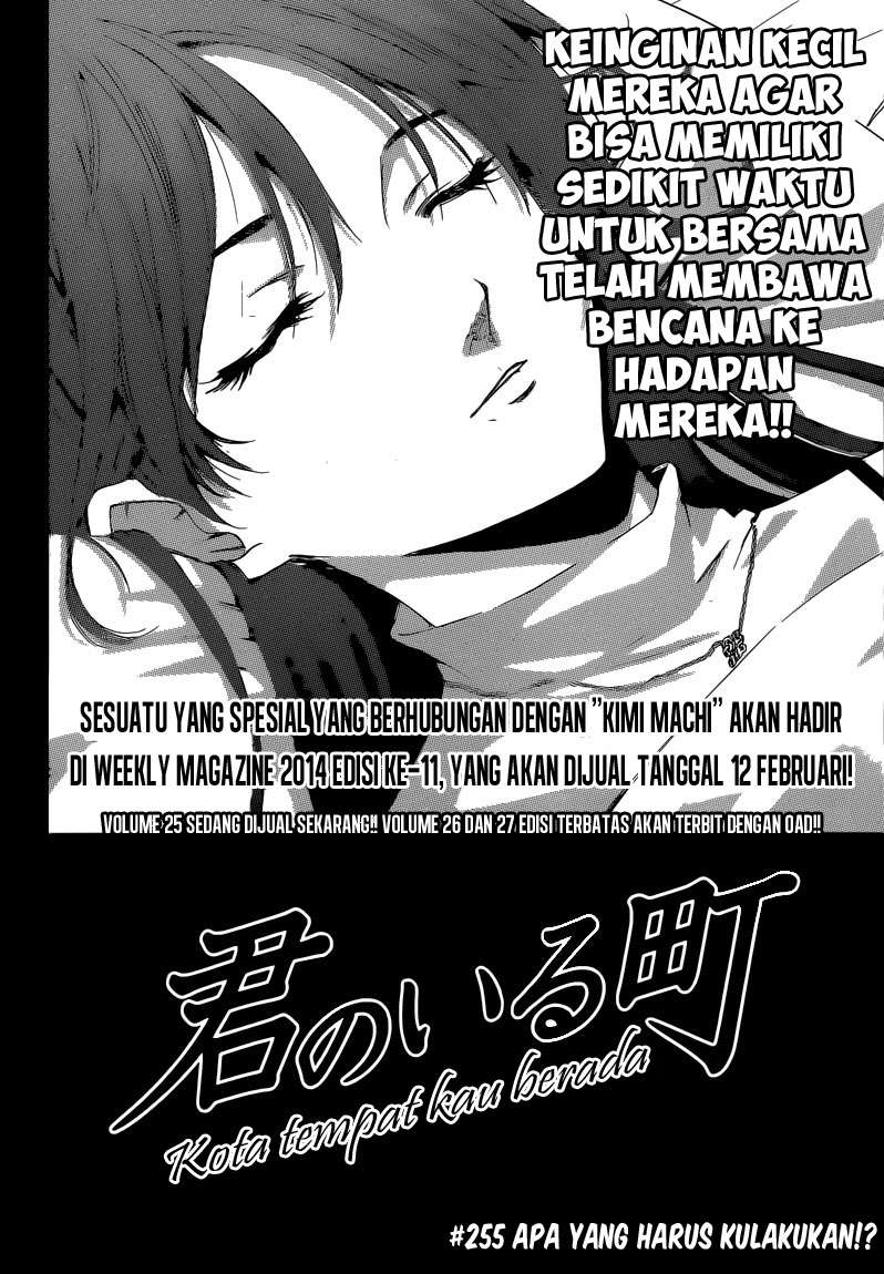 Baca  Kimi no Iru Machi Chapter 255 Gambar 2