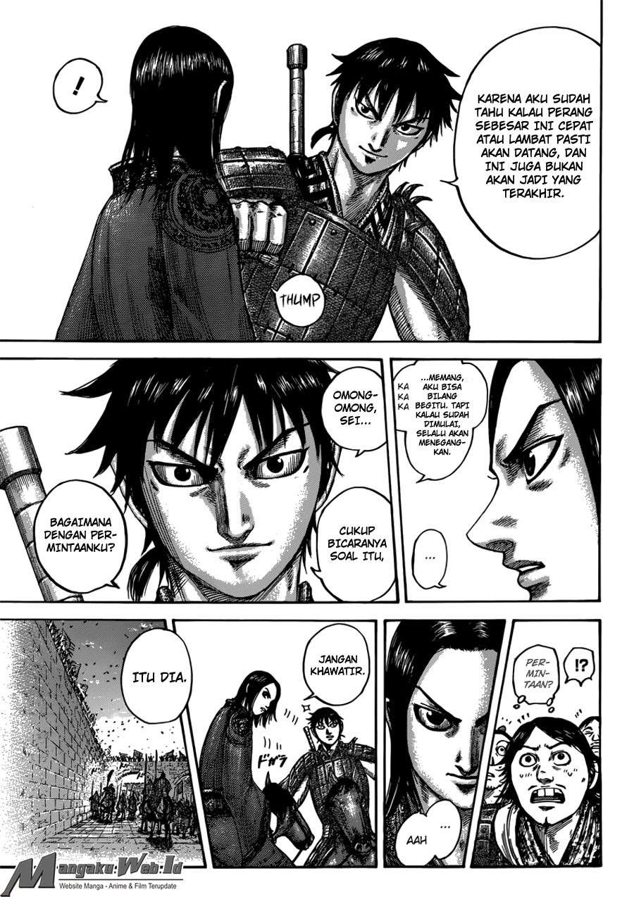 Kingdom Chapter 499 Gambar 13