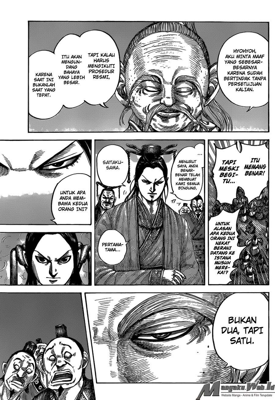 Kingdom Chapter 486 Gambar 15