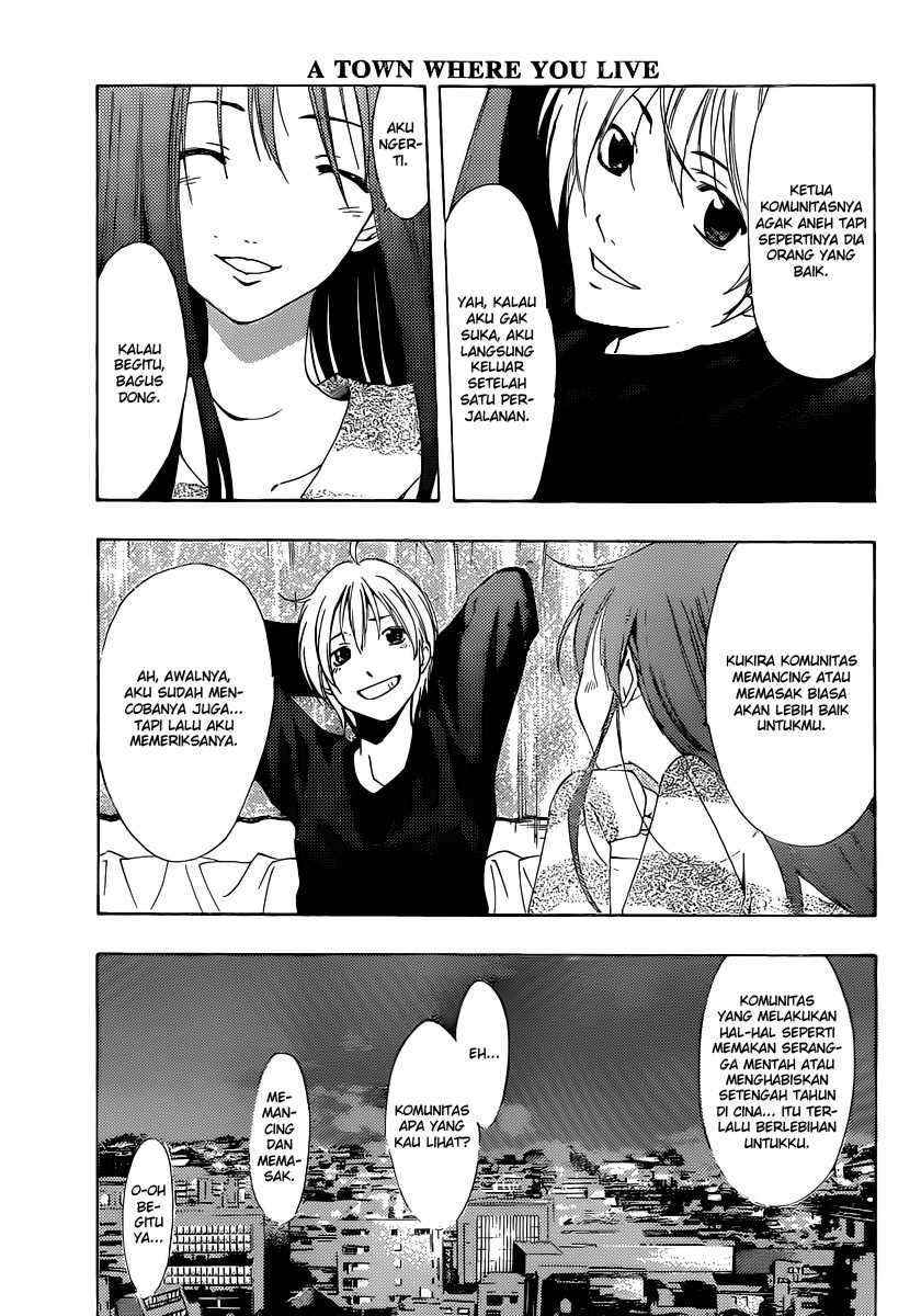Kimi no Iru Machi Chapter 180 Gambar 18