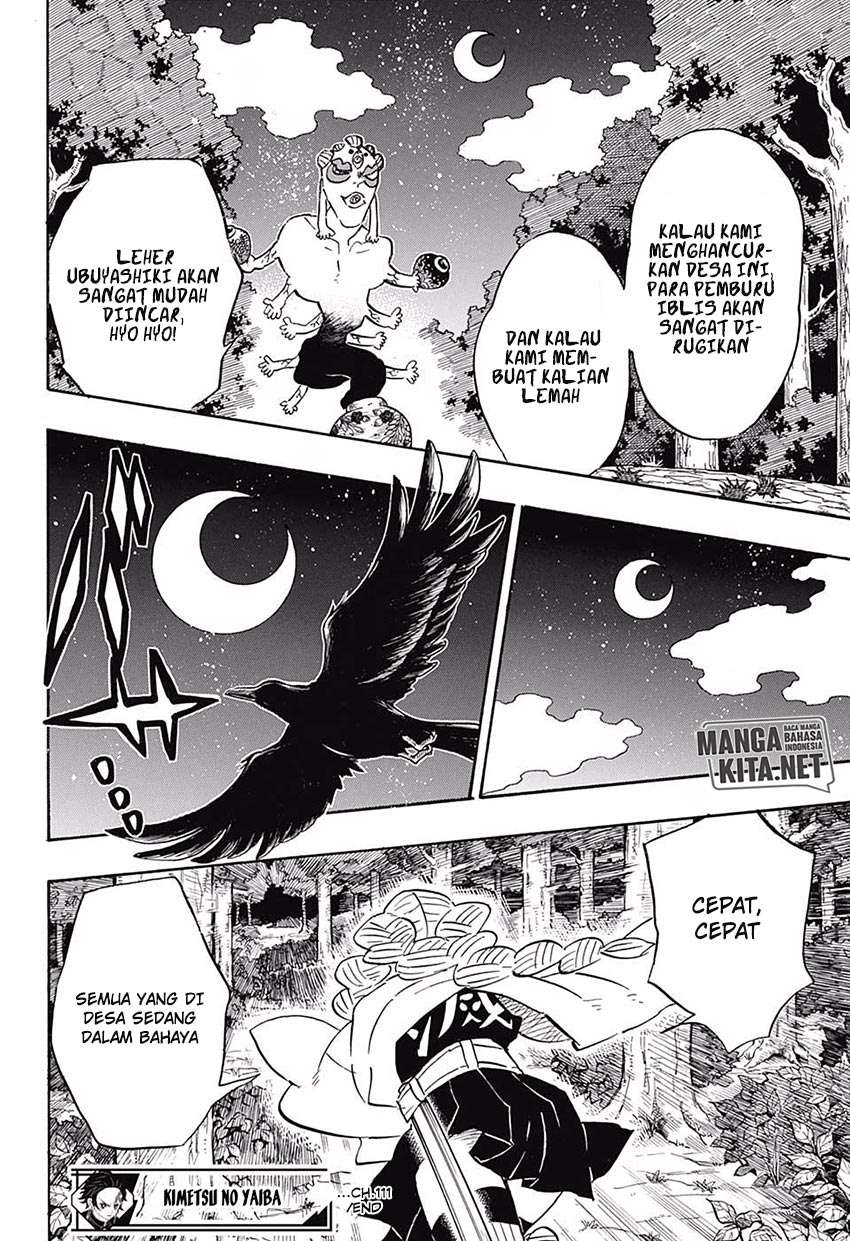 Kimetsu no Yaiba Chapter 111 Gambar 21