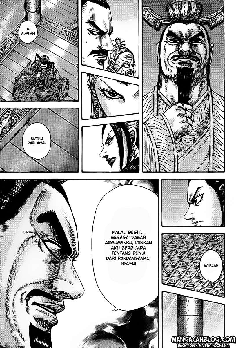 Kingdom Chapter 423 Gambar 13