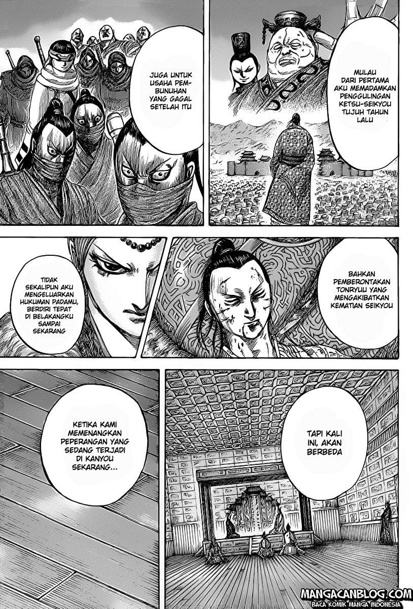 Kingdom Chapter 423 Gambar 5