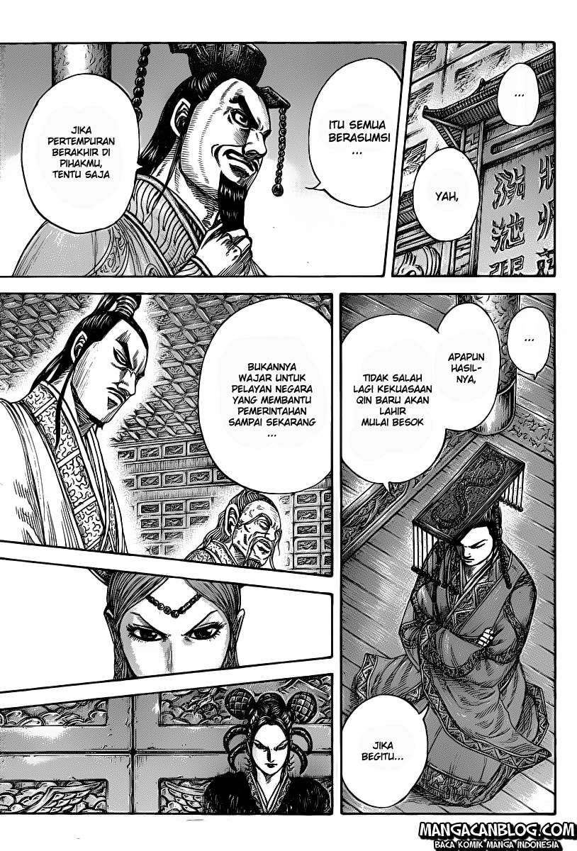 Kingdom Chapter 423 Gambar 7