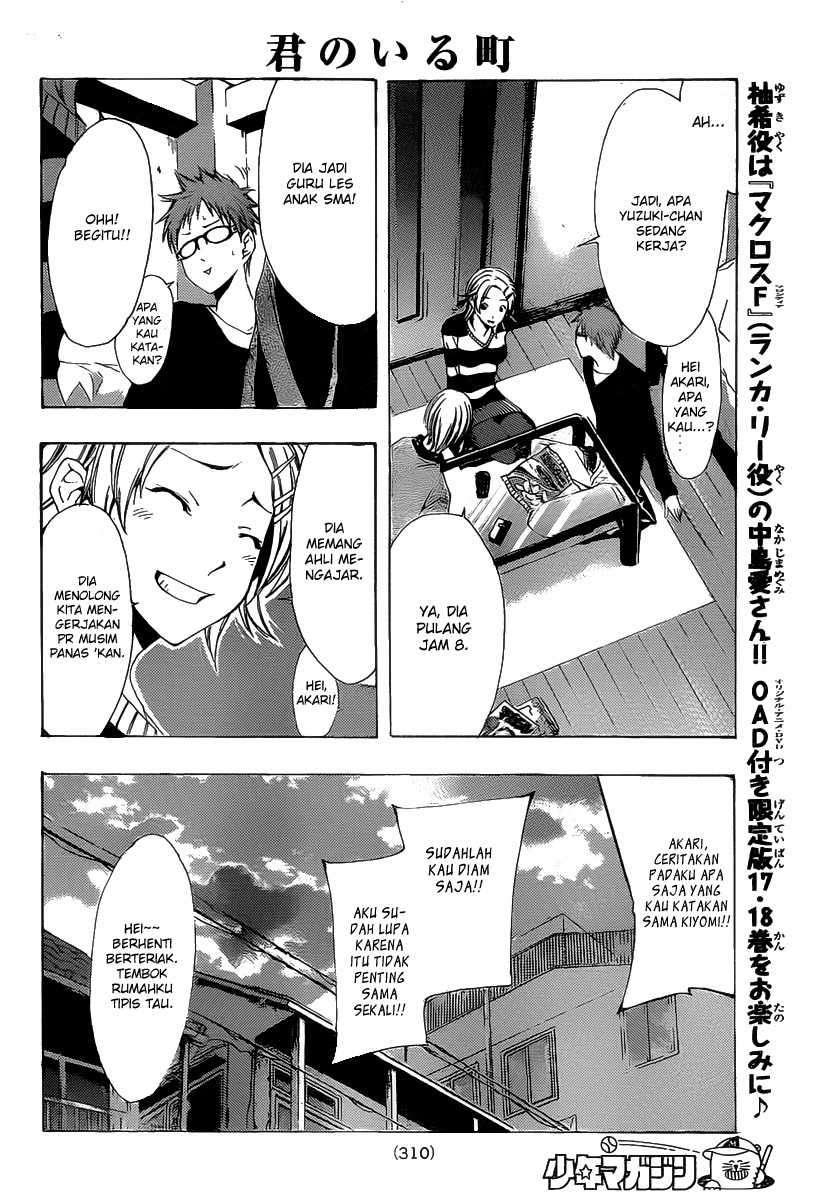 Kimi no Iru Machi Chapter 167 Gambar 9