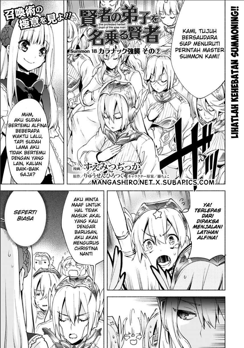 Baca  Kenja No Deshi Wo Nanoru Kenja Chapter 18 Gambar 2