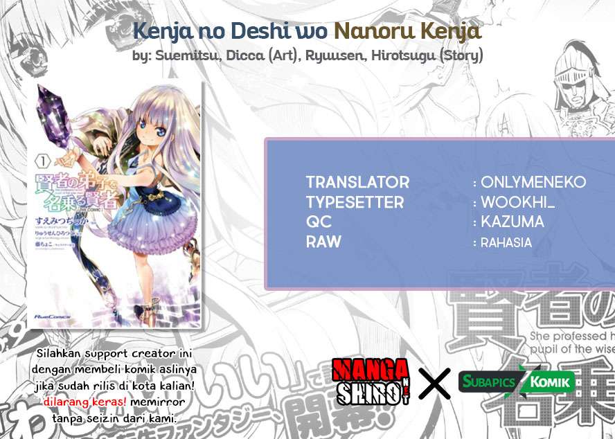 Baca Komik Kenja No Deshi Wo Nanoru Kenja Chapter 7 Gambar 1