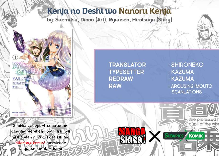 Baca Komik Kenja No Deshi Wo Nanoru Kenja Chapter 1 Gambar 1