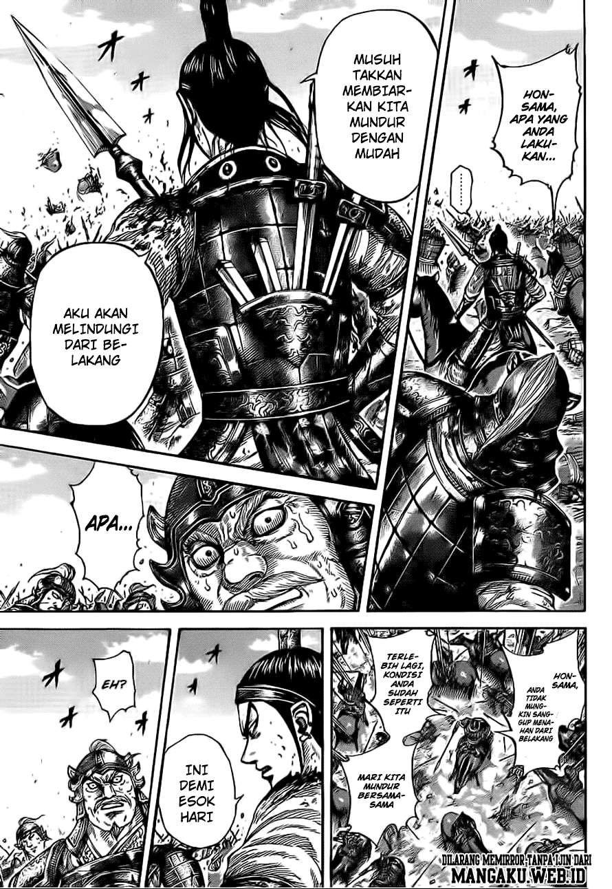 Kingdom Chapter 390 Gambar 16