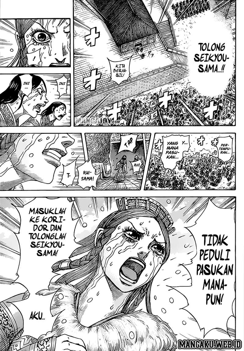 Kingdom Chapter 376 Gambar 16