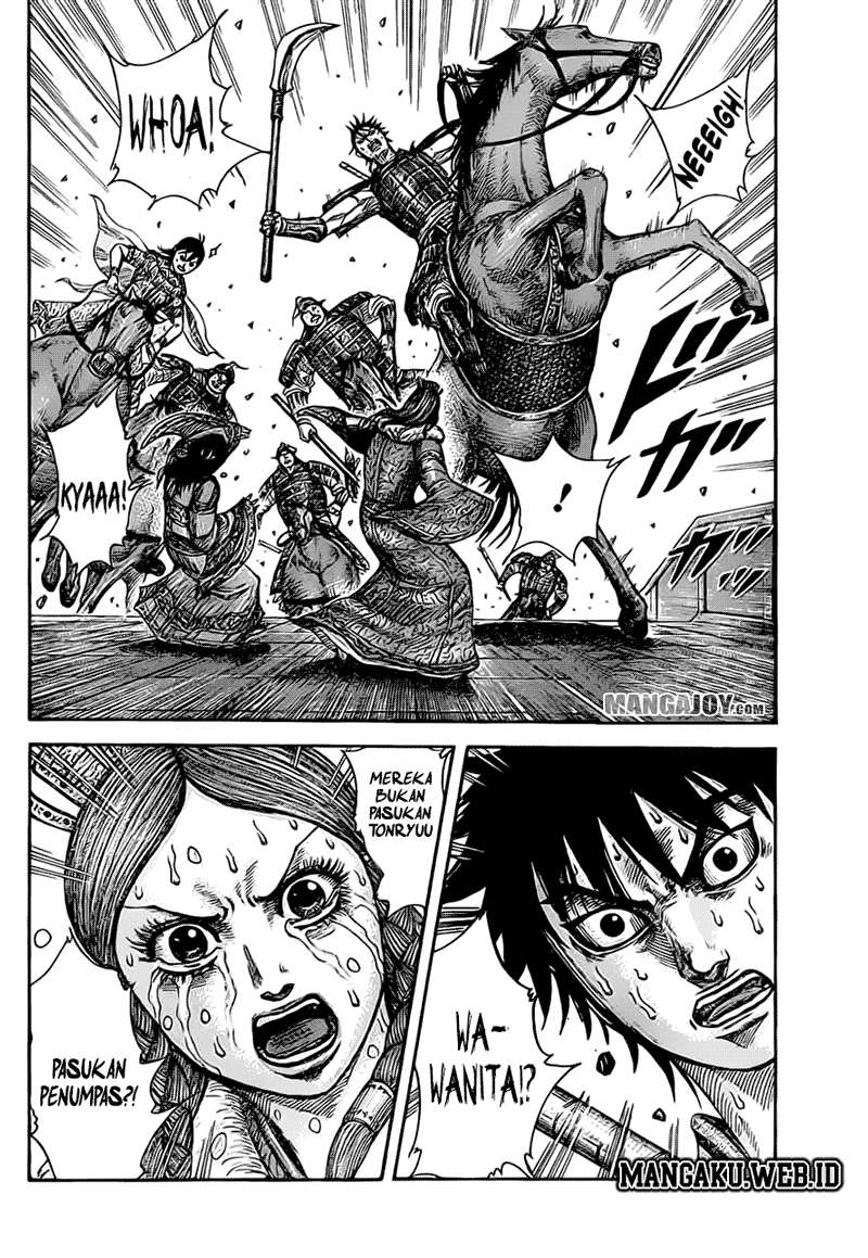 Kingdom Chapter 376 Gambar 17