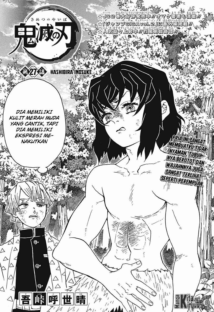 Baca Kimetsu no Yaiba Chapter 27 Gambar 2