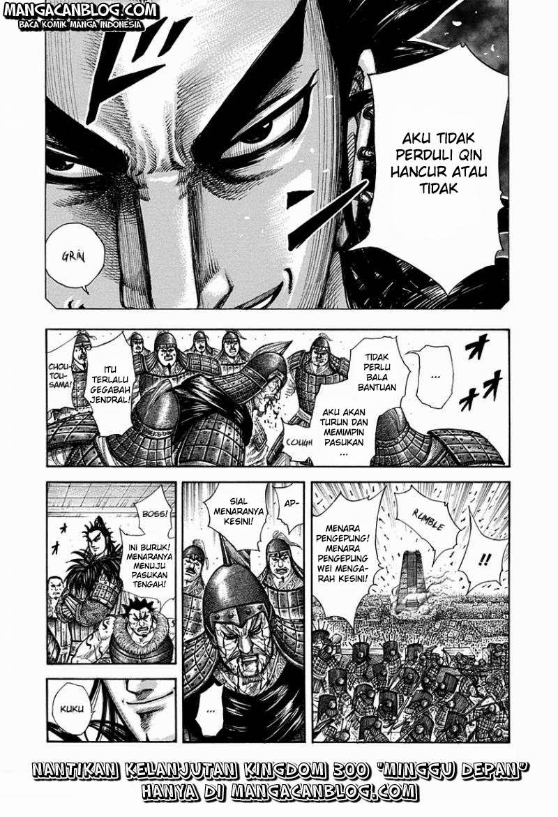 Kingdom Chapter 299 Gambar 21