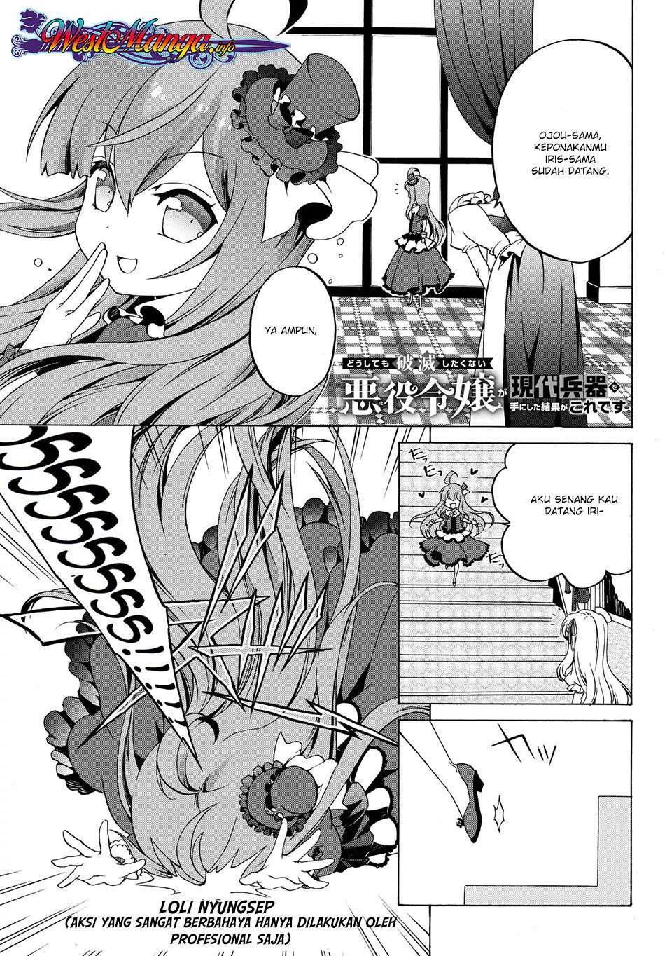 Baca Komik The Villainess Will Crush Her Destruction End Through Modern Firepower Chapter 1 Gambar 1
