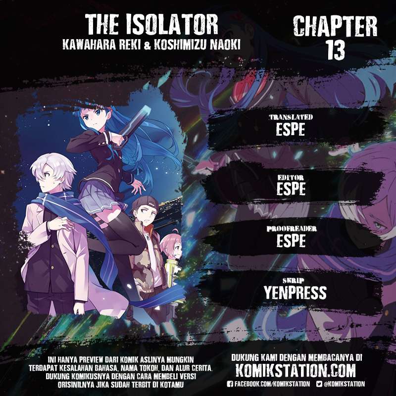 Baca Komik The Isolator: Realization of Absolute Solitude Chapter 13 Gambar 1