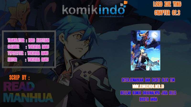 Baca Komik Lord Xue Ying Chapter 2.3 Gambar 1