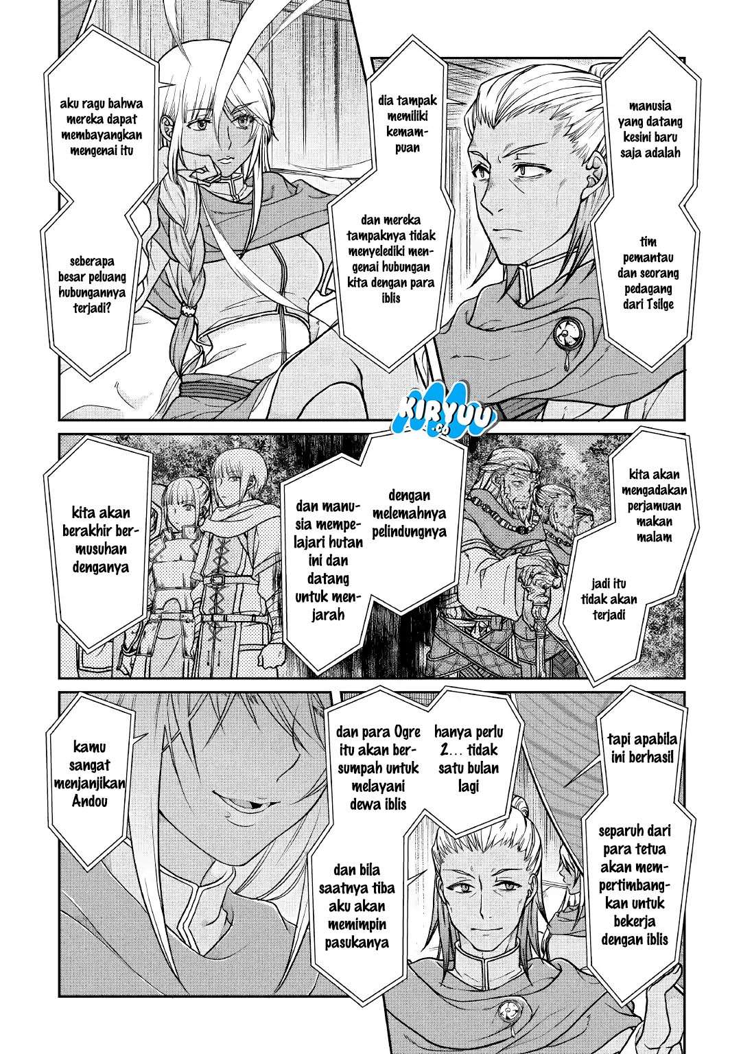 Tsuki ga Michibiku Isekai Douchuu Chapter 40 Gambar 8