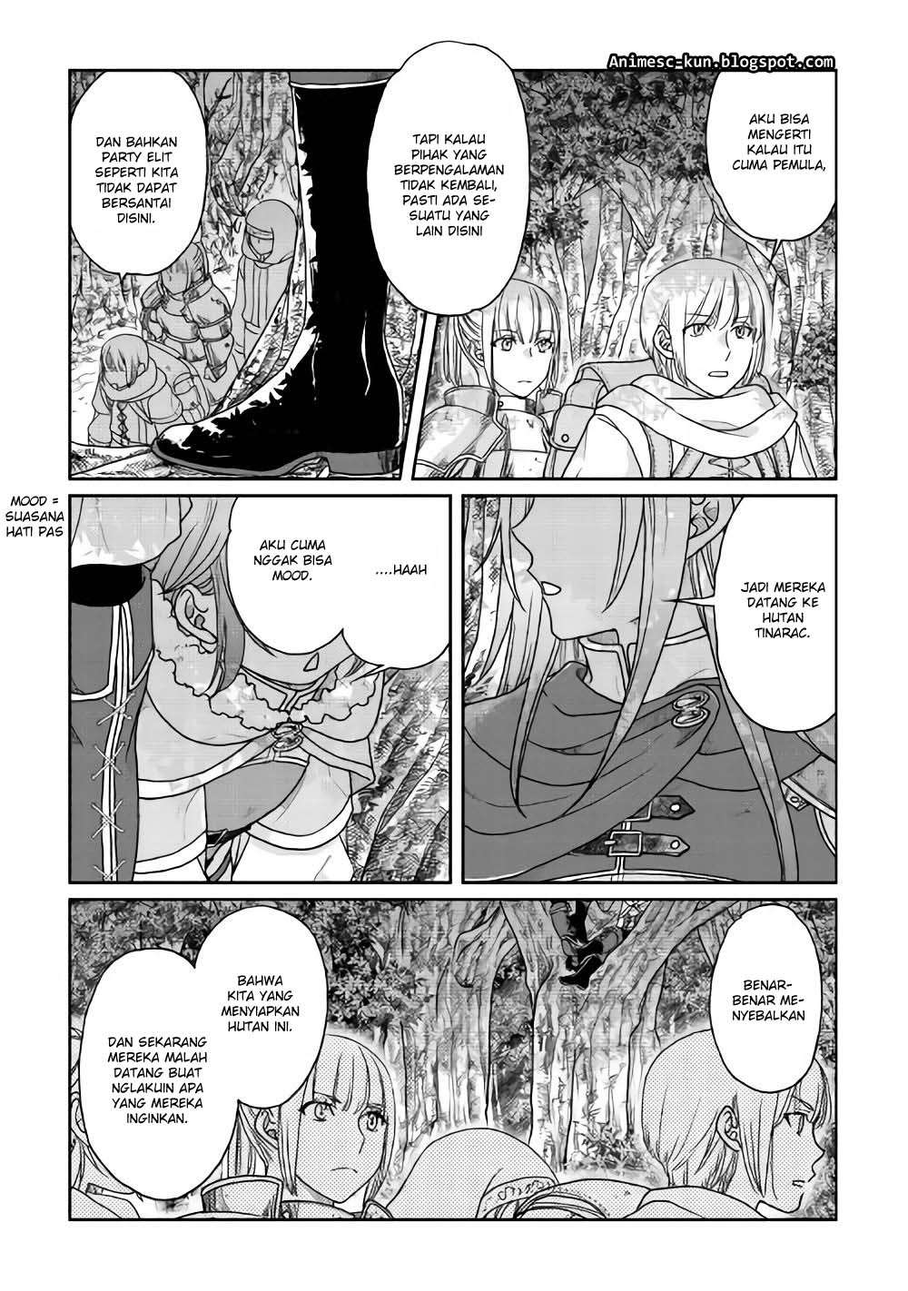 Tsuki ga Michibiku Isekai Douchuu Chapter 35 Gambar 26