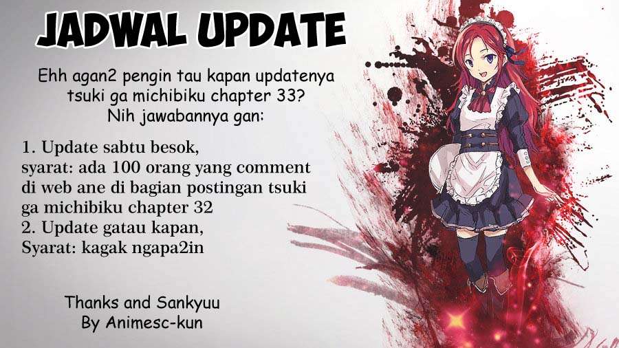 Tsuki ga Michibiku Isekai Douchuu Chapter 32 Gambar 27