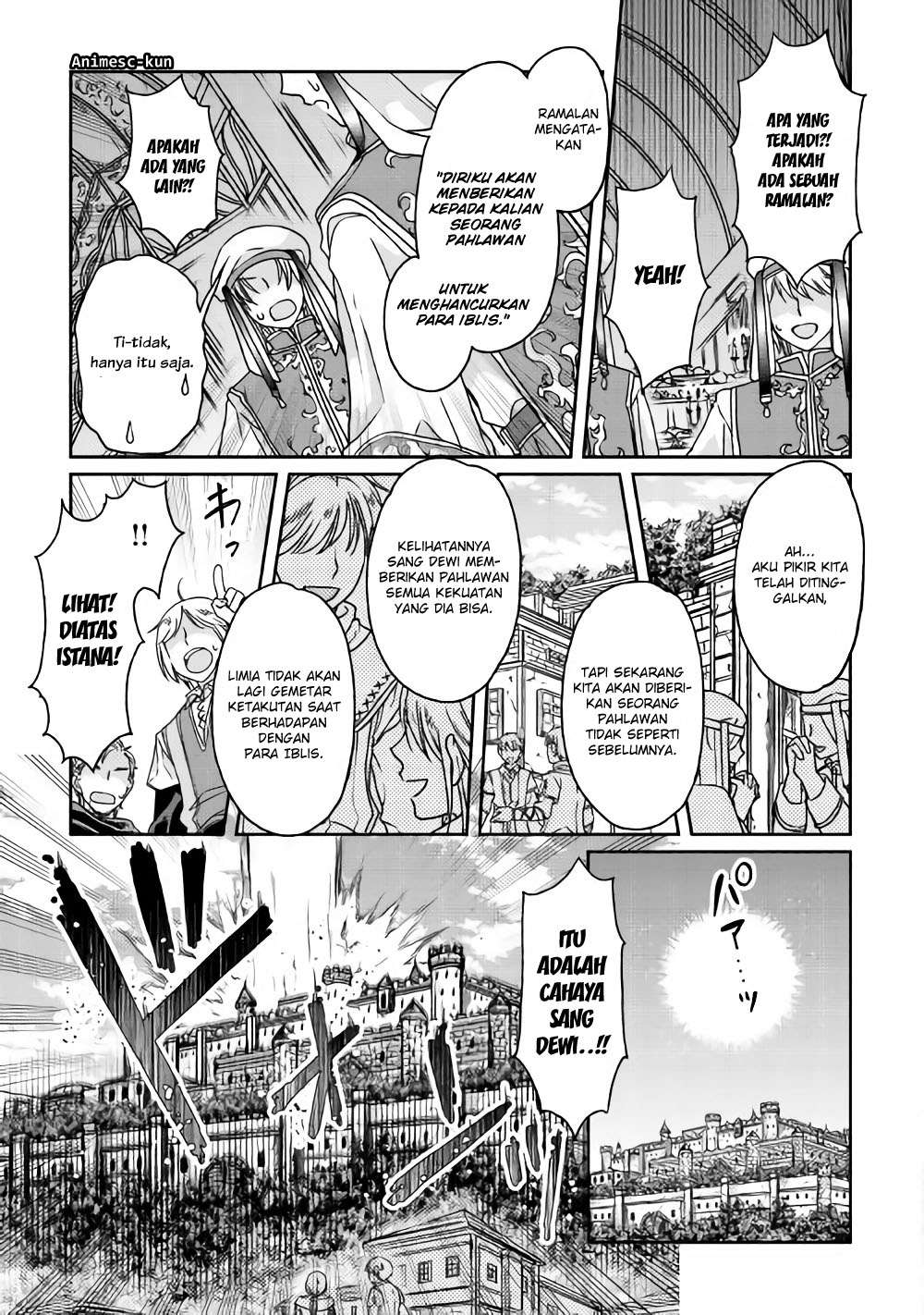 Tsuki ga Michibiku Isekai Douchuu Chapter 29 Gambar 24