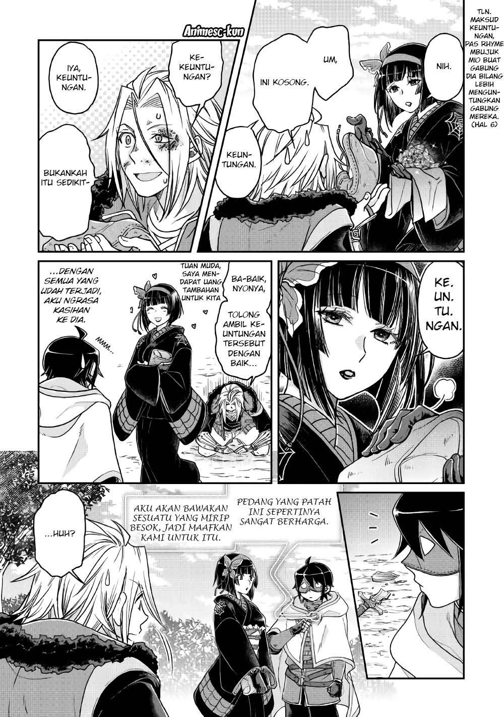 Tsuki ga Michibiku Isekai Douchuu Chapter 25 Gambar 26
