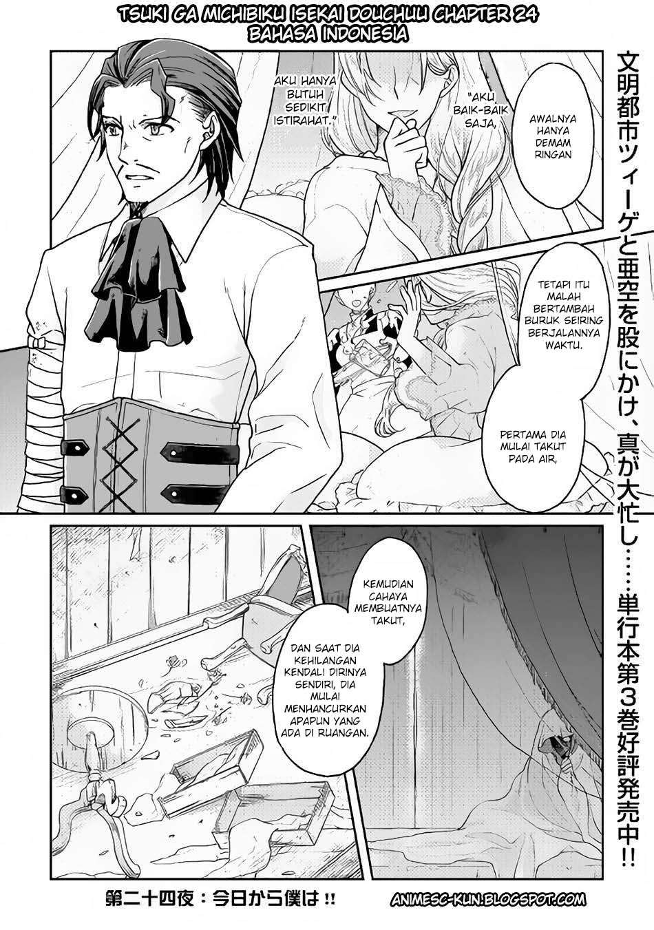 Baca  Tsuki ga Michibiku Isekai Douchuu Chapter 24 Gambar 2