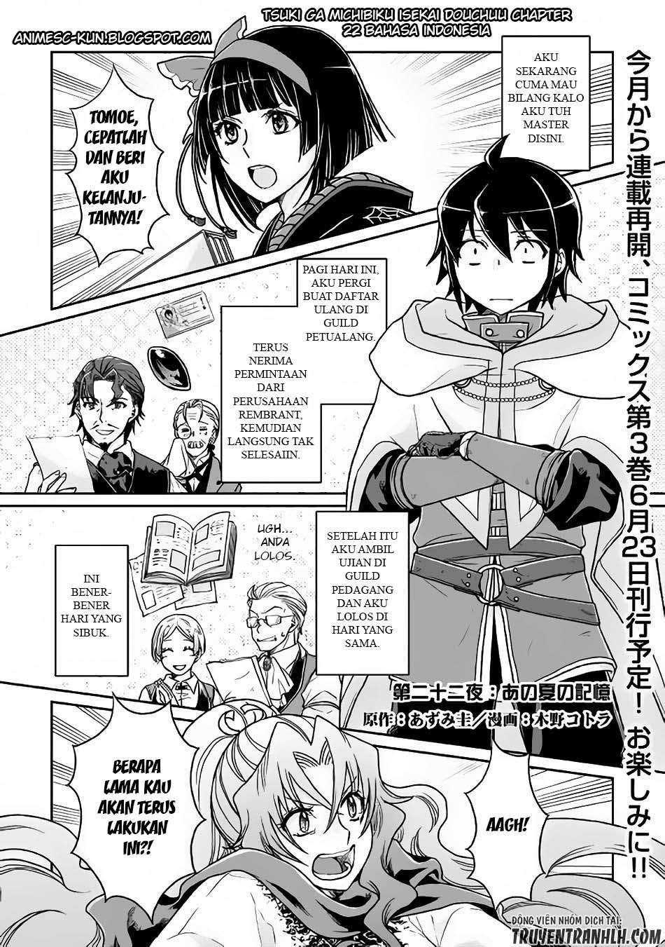 Baca Tsuki ga Michibiku Isekai Douchuu Chapter 22 Gambar 2