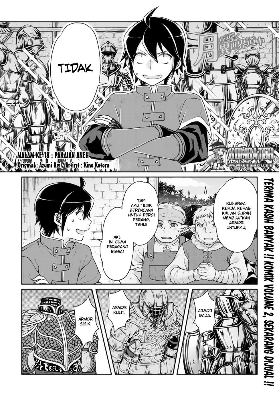 Baca Tsuki ga Michibiku Isekai Douchuu Chapter 18 Gambar 2