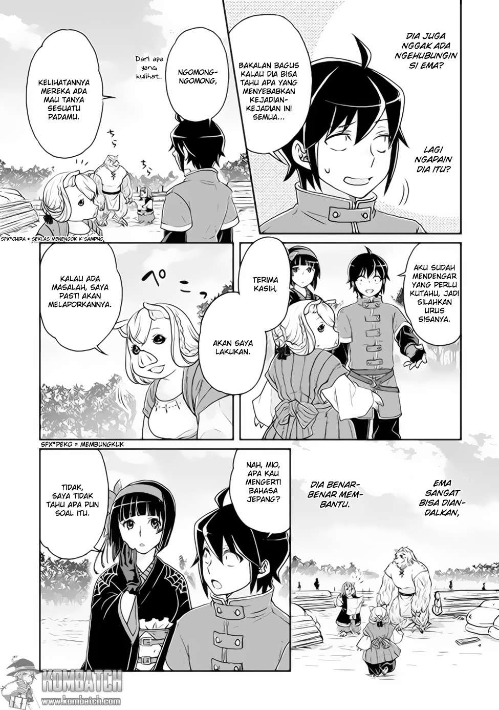 Tsuki ga Michibiku Isekai Douchuu Chapter 17 Gambar 22