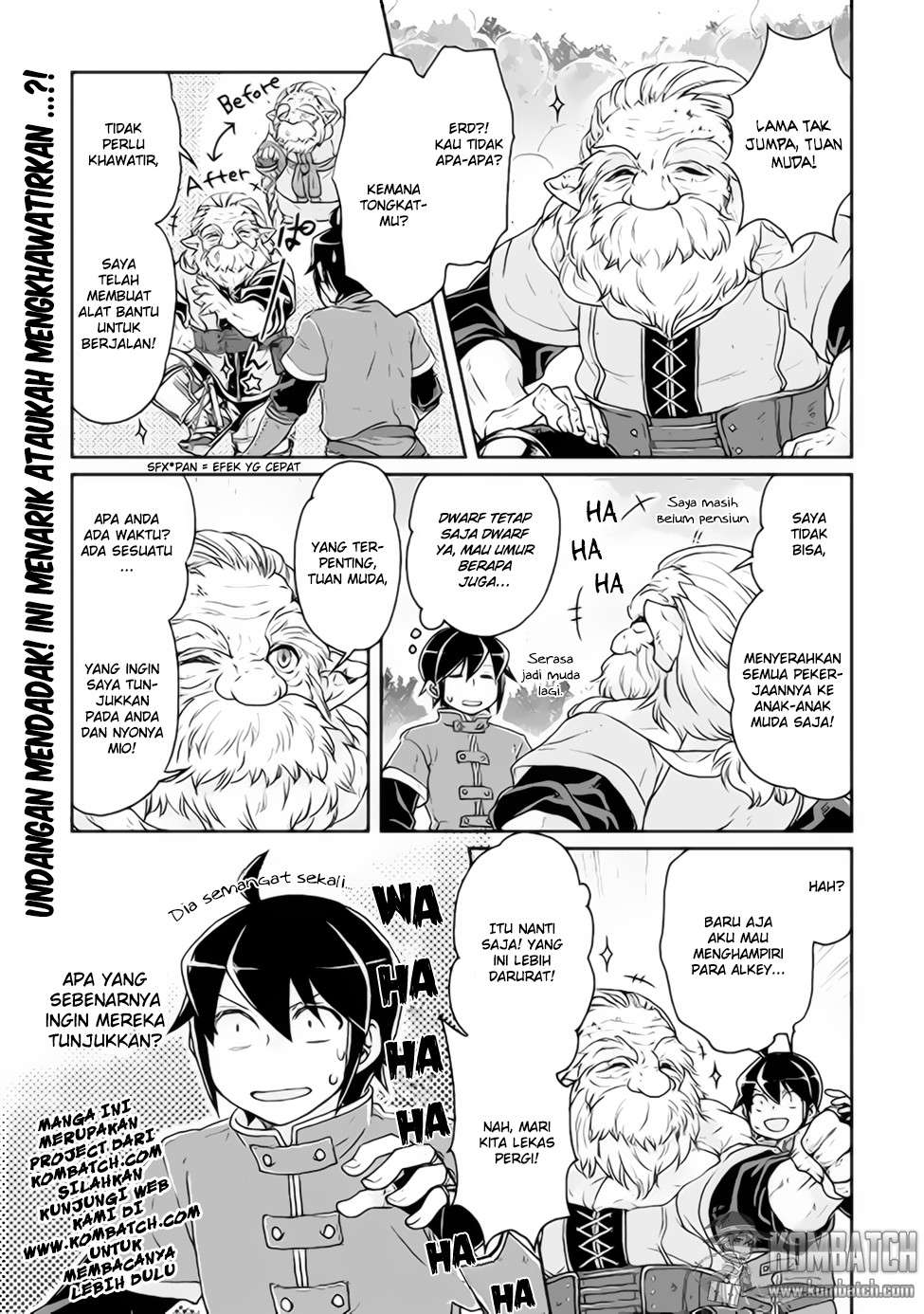 Tsuki ga Michibiku Isekai Douchuu Chapter 17 Gambar 24