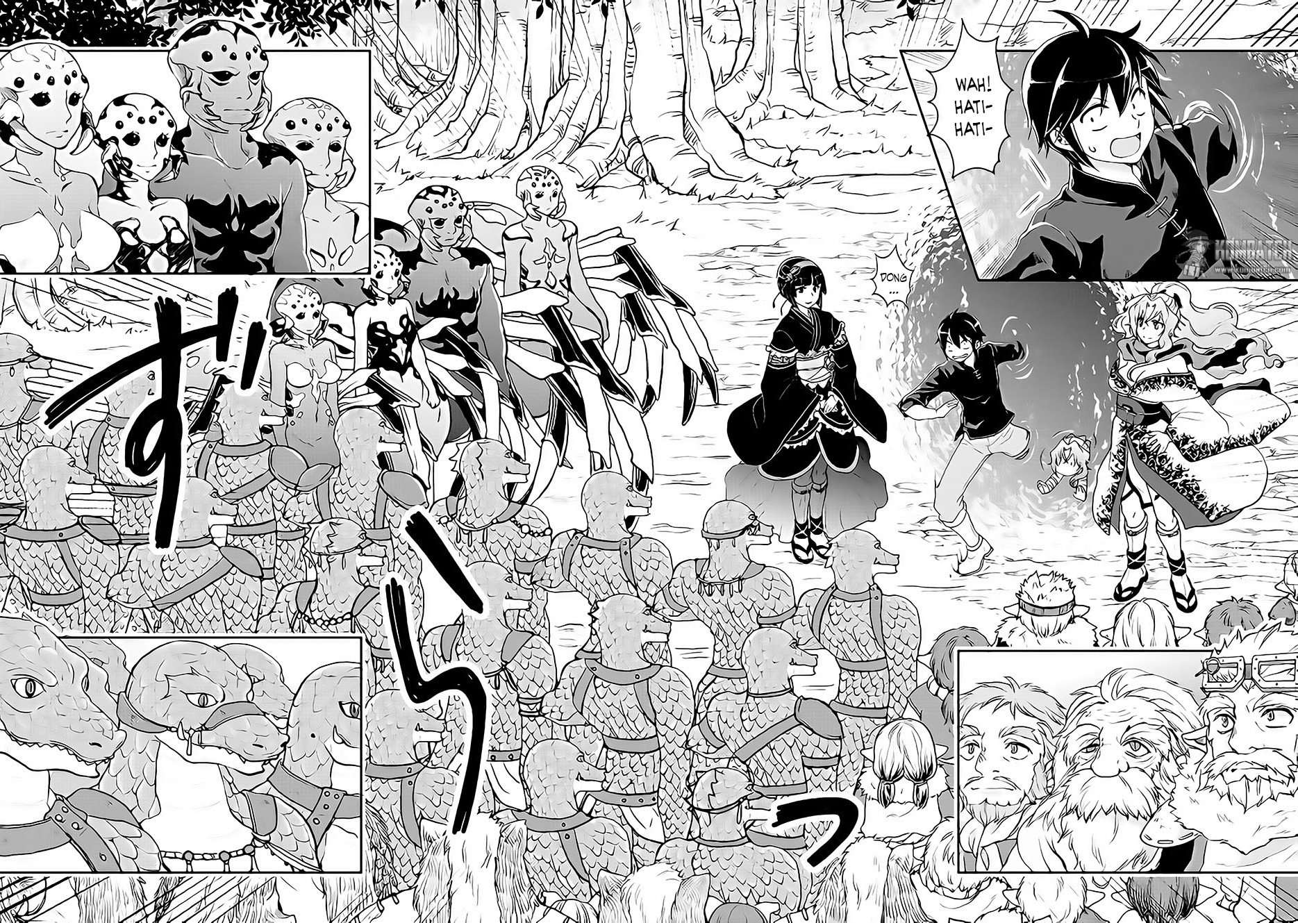 Tsuki ga Michibiku Isekai Douchuu Chapter 9 Gambar 12