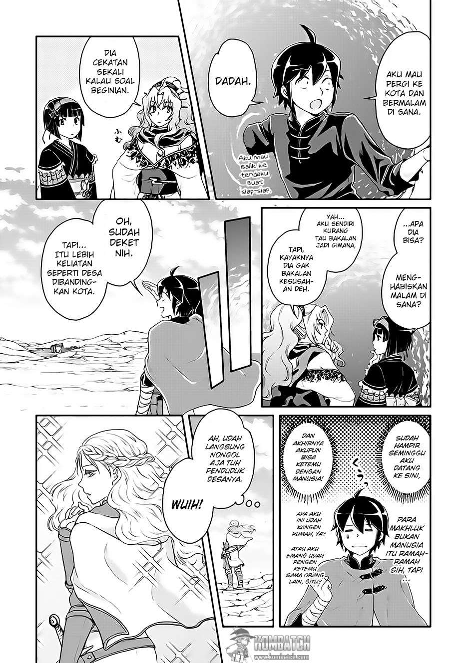 Tsuki ga Michibiku Isekai Douchuu Chapter 9 Gambar 24