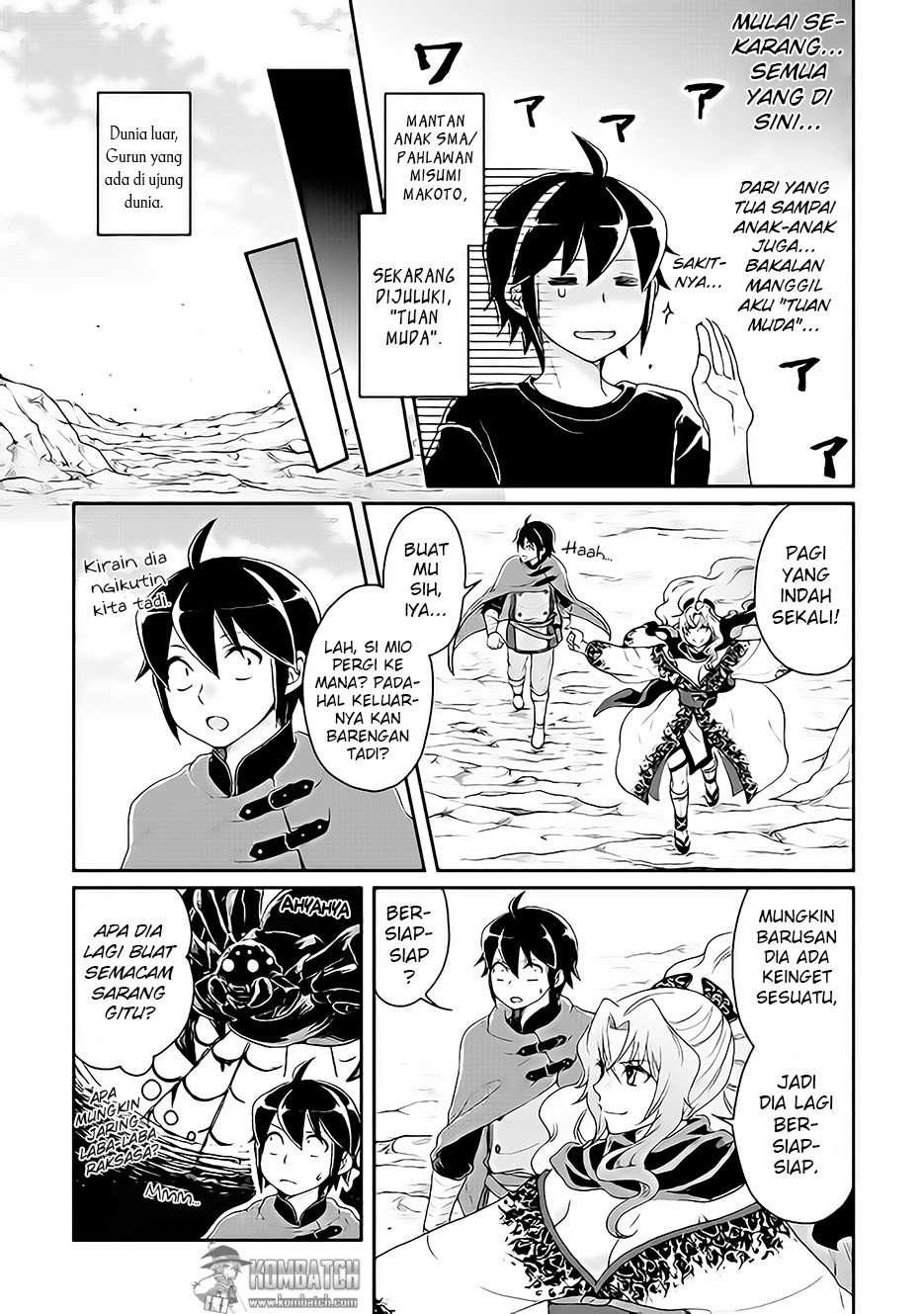 Tsuki ga Michibiku Isekai Douchuu Chapter 9 Gambar 8