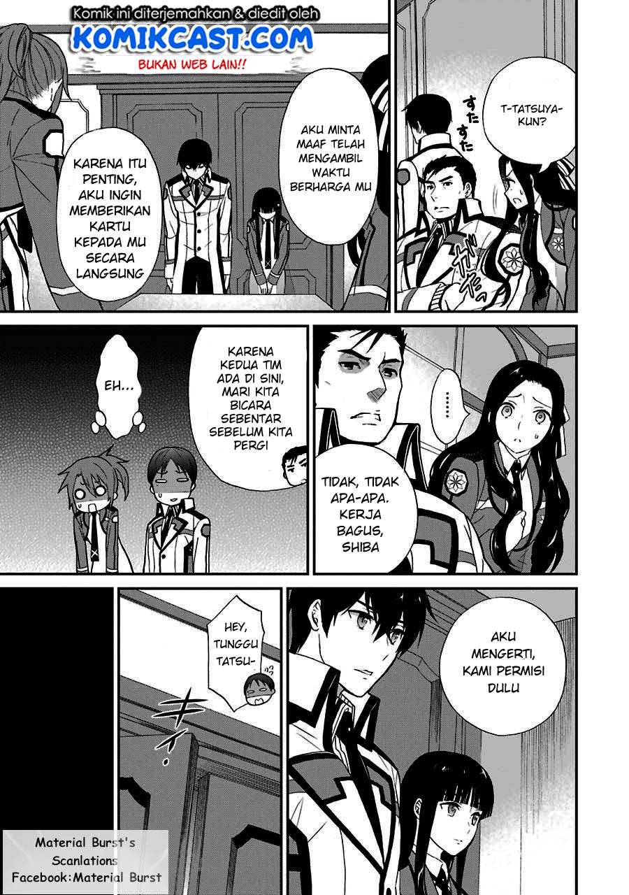 Mahouka Koukou no Rettousei – Raihousha-hen Chapter 12 Gambar 11