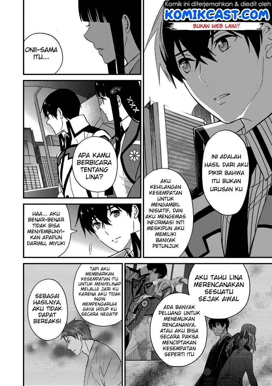Mahouka Koukou no Rettousei – Raihousha-hen Chapter 12 Gambar 18