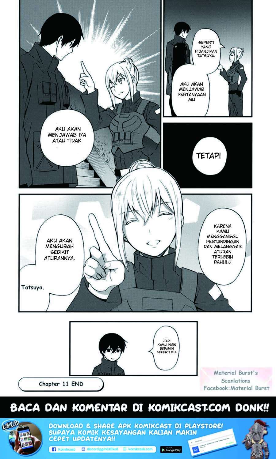 Mahouka Koukou no Rettousei – Raihousha-hen Chapter 11 Gambar 30