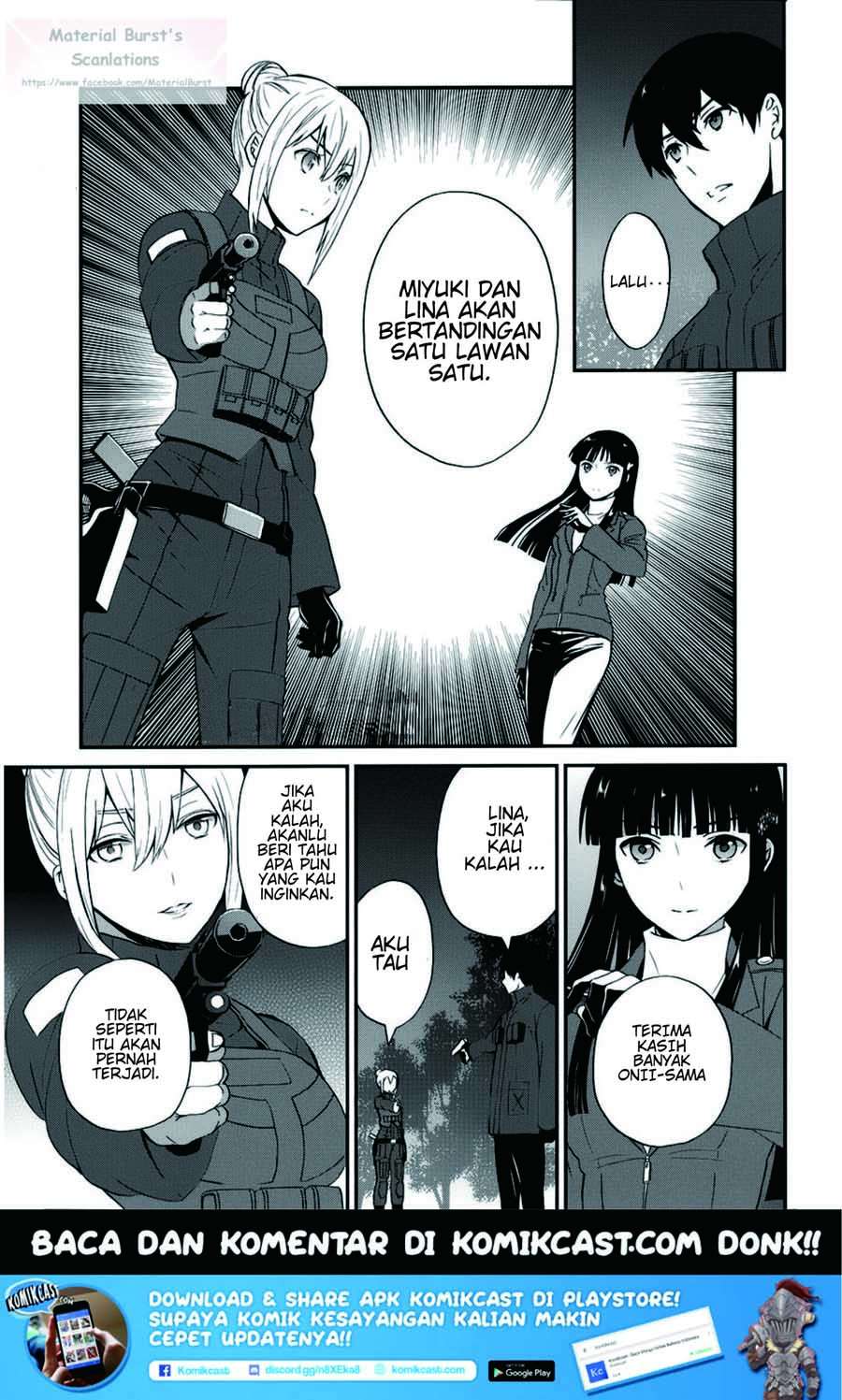 Mahouka Koukou no Rettousei – Raihousha-hen Chapter 10 Gambar 33