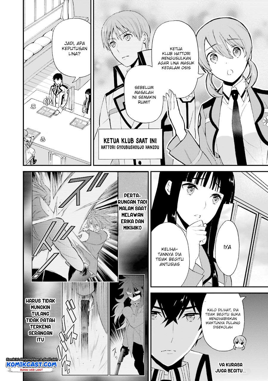 Mahouka Koukou no Rettousei – Raihousha-hen Chapter 9 Gambar 10