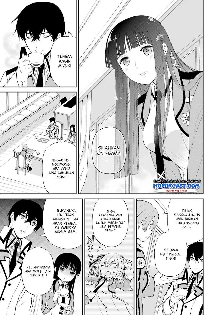 Mahouka Koukou no Rettousei – Raihousha-hen Chapter 9 Gambar 7