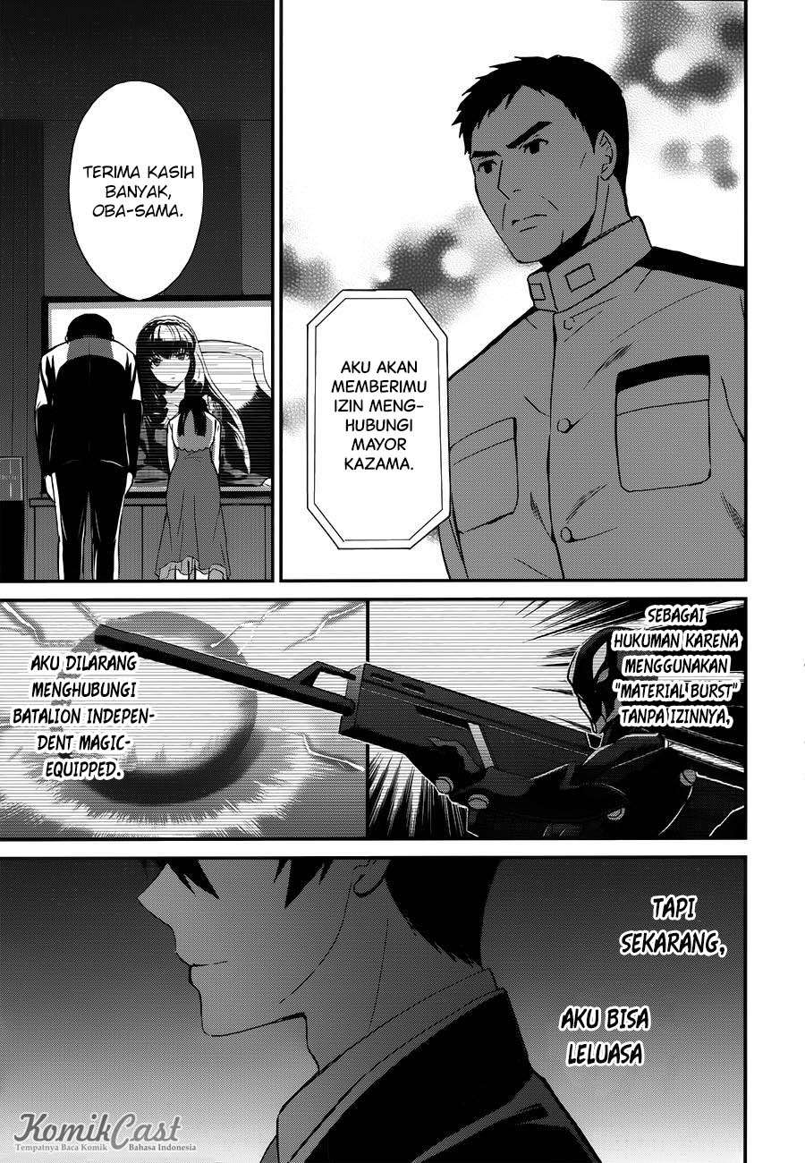 Mahouka Koukou no Rettousei – Raihousha-hen Chapter 8 Gambar 19