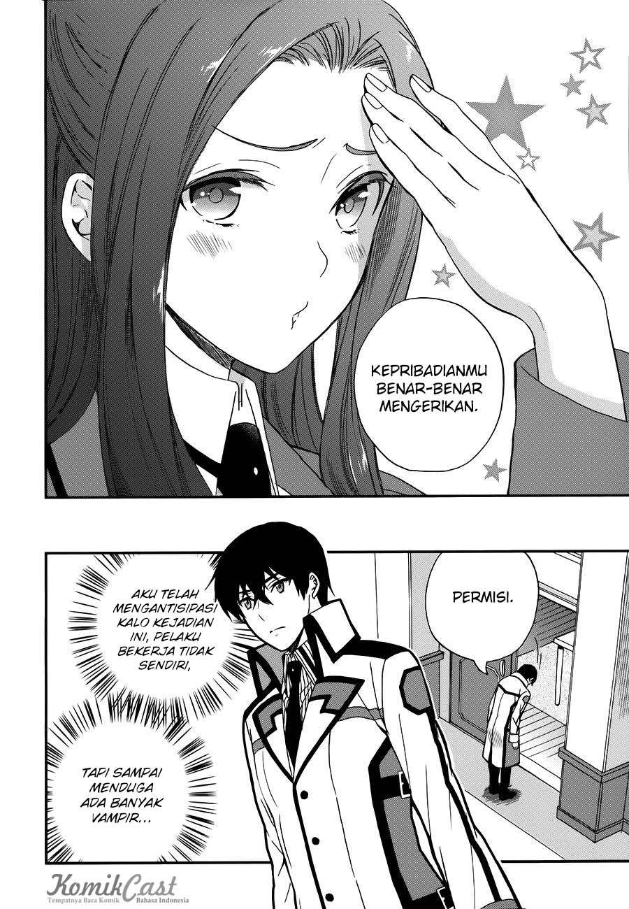 Mahouka Koukou no Rettousei – Raihousha-hen Chapter 8 Gambar 24