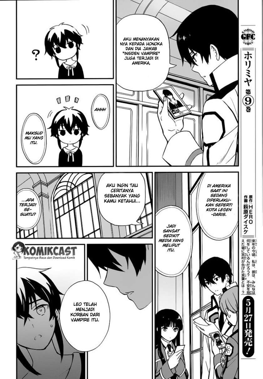 Mahouka Koukou no Rettousei – Raihousha-hen Chapter 6 Gambar 21